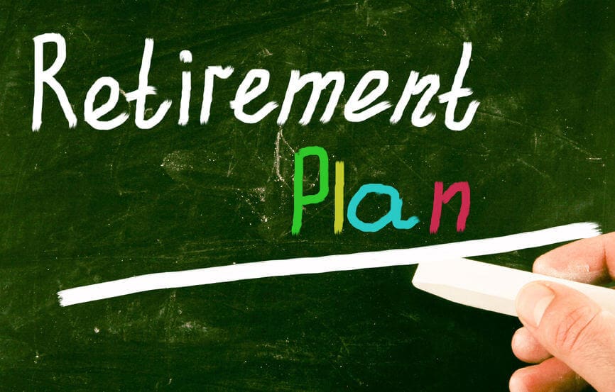 Retirement plan concept