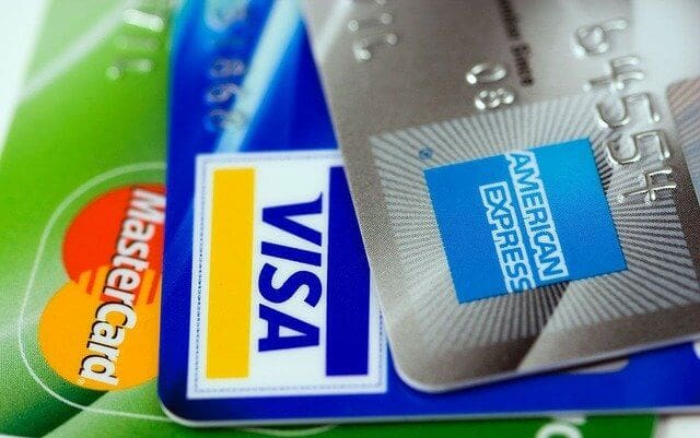 An American Express credit card