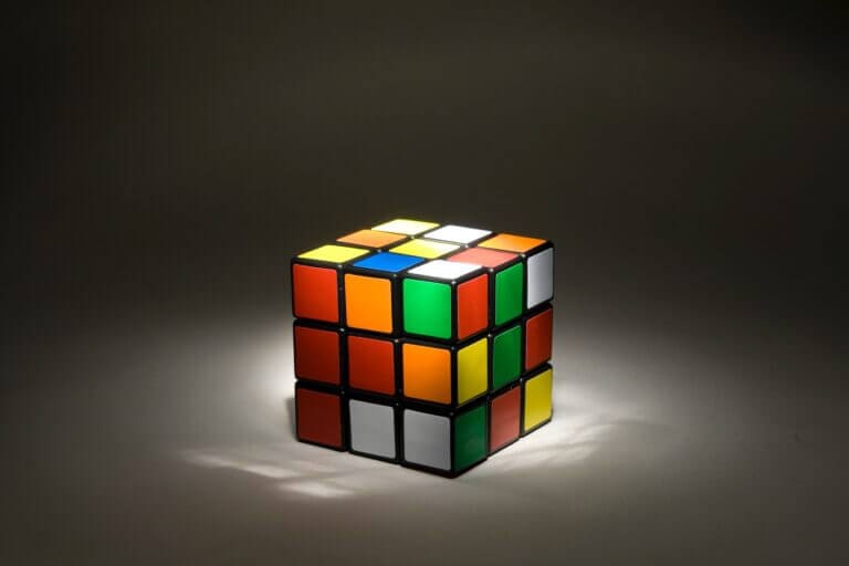 A Rubiks cube