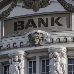 A high street bank