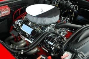 A high performance car engine