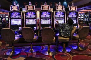 Slot machines in a Casino